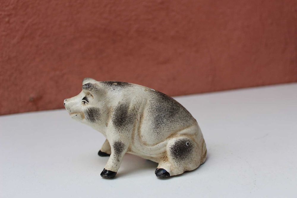 Figurina / pusculita metal / fier, ANGLIA, prima parte secol 20