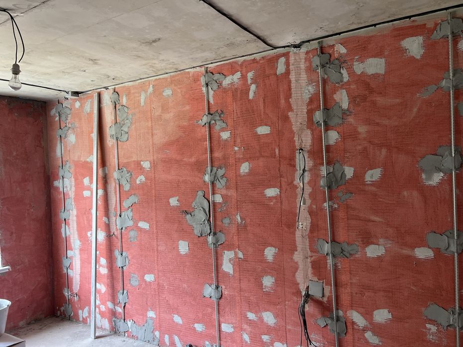 Штукатурка под маяк. Узбек мастер