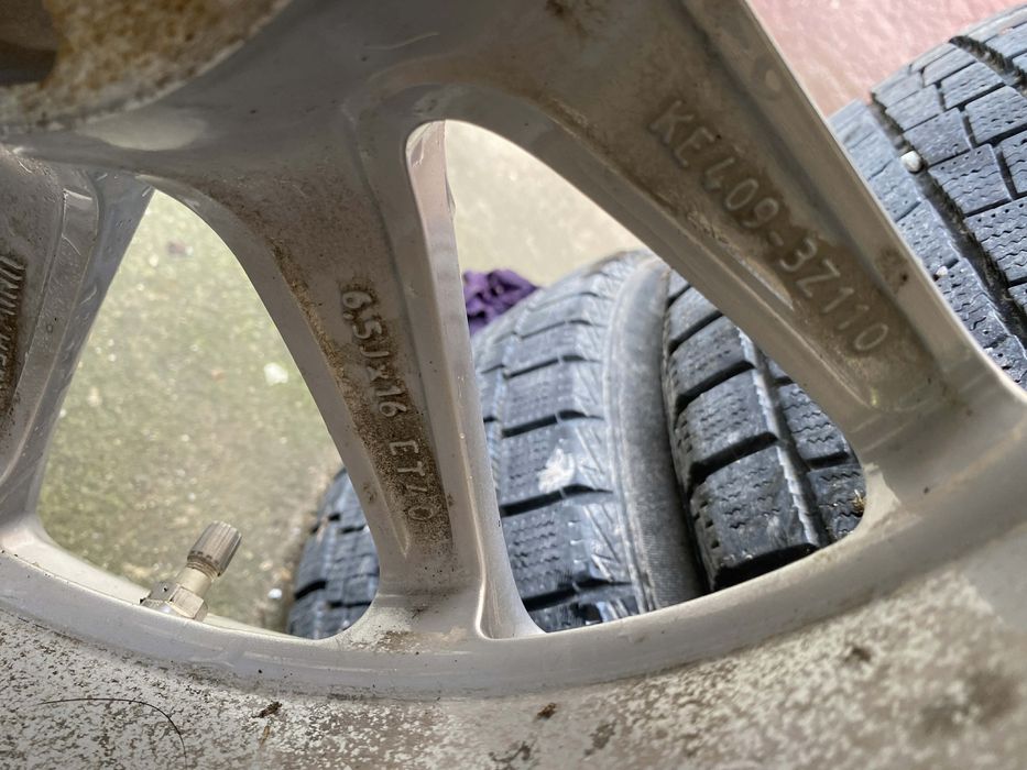 Jante noi si cauciucuri noi Nissan r16