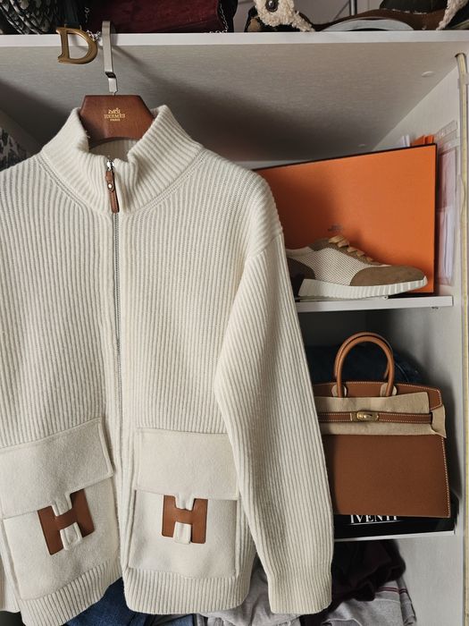 Кашмирена жилетка Hermes