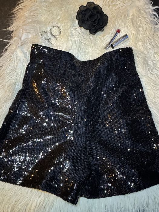 Pantaloni cu paiete Zara