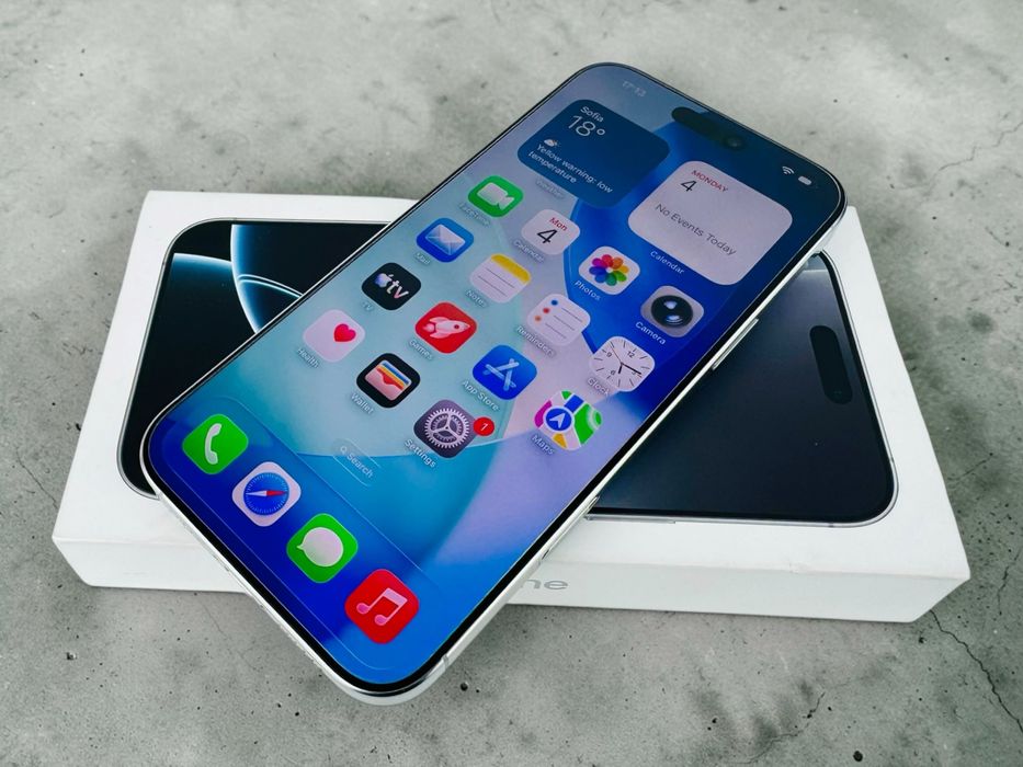 Apple iPhone 16 Pro Max 512GB White Titanium 97% Батерия! Гаранция!