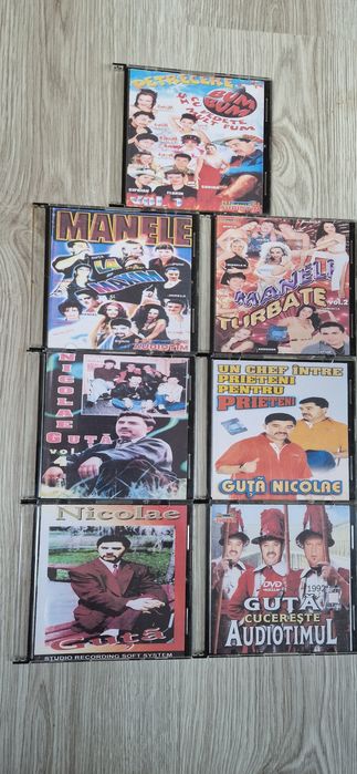 Pached 7 Video CD-uri cu manele trase de pe casete VHS