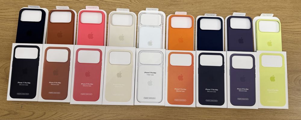 Apple MagSafe Silicone TechWoven Leather iPhone 17 Pro Pro Max Air кейс