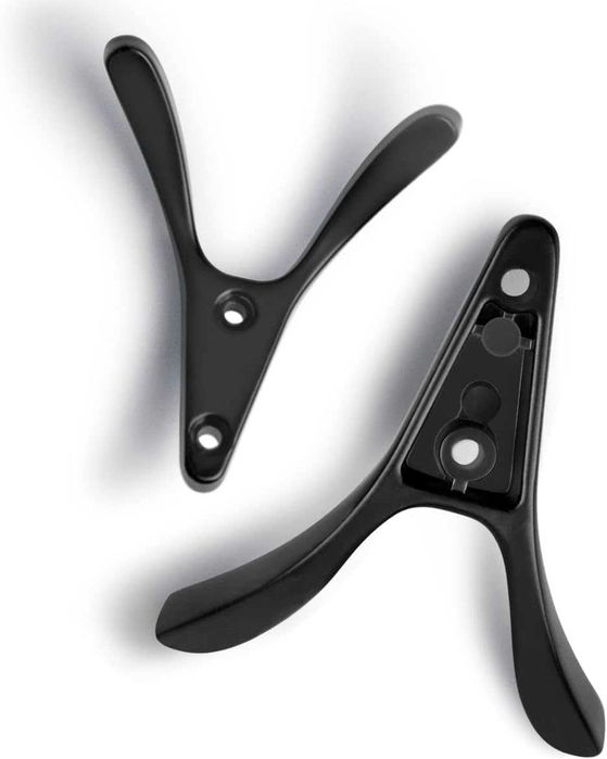 Оптом Крючок вешалка Senator дизайнерский, мебельный настенный, черный