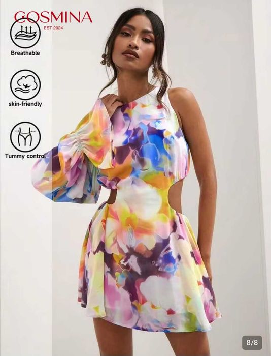 Shein сладка асиметрична рокличка