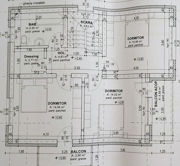 Vînd Vilă 5 camere premium Hărman linga stradă asfaltată,