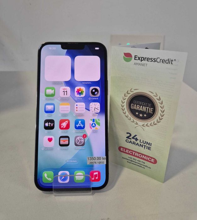 Telefon iPhone 13 Pro Max (AG32 B28676.1) 2 ANI GARANTIE!