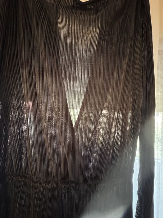 Rochie Reserved, maxi, plisee, marime M