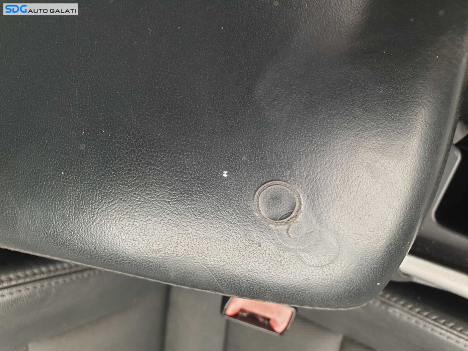 Cotiera Piele Neagra cu Imperfectiune Audi A6 C6 2004 - 2011 [C5618]