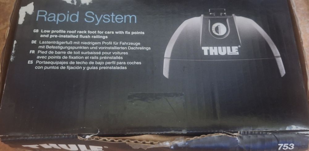 Sistem complet Thule 4 biciclete