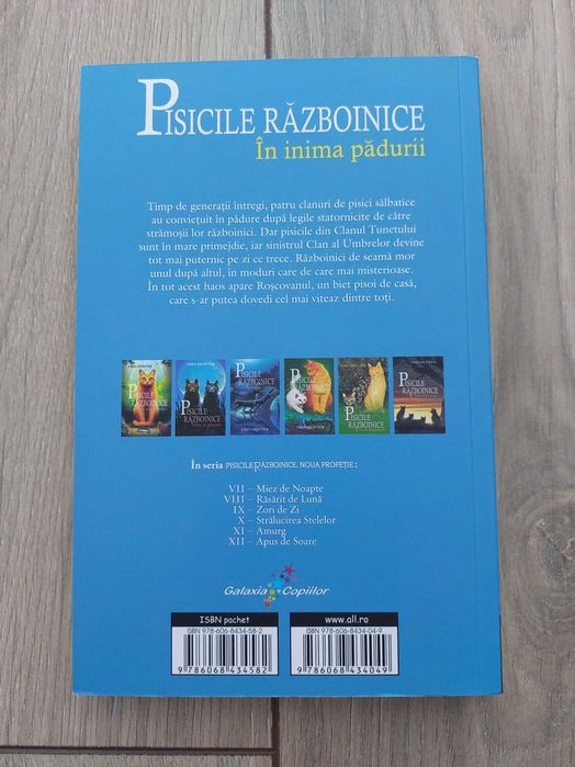 Carte " Pisicile razboinice" Vol.1