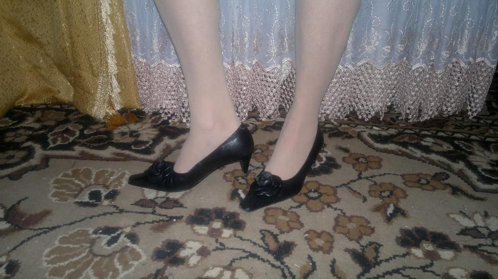 обувь р.36 черные классика кожа