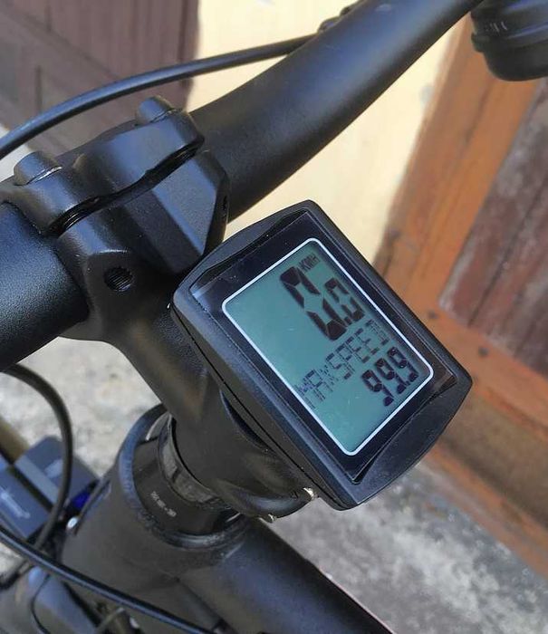 Computer de bicicleta, ciclocomputer, vitezometru, kilometraj, NOU