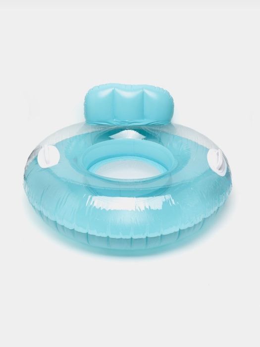 Надувной круг с ручками и подголовником, 105 см