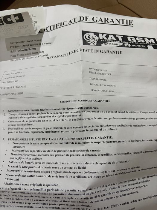 Apple Watch SE 3 , 44 mm Midnight