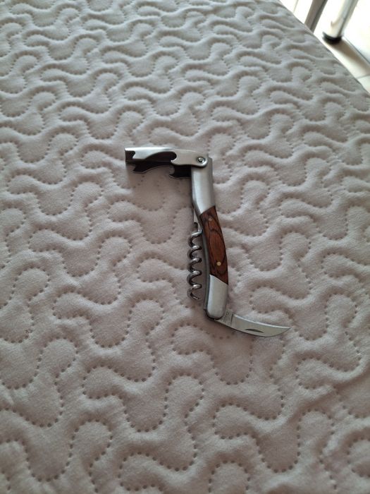 Tirbuson  inox si lemn bambus
