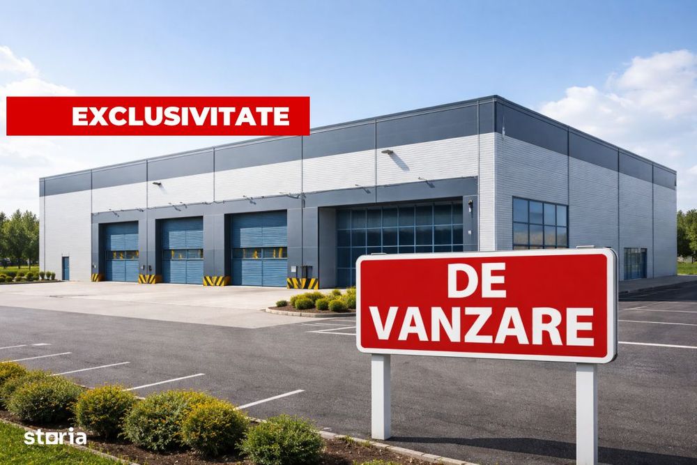 HALĂ in constructie,  580 mp ,  TEREN 1.800 mp !  GILĂU