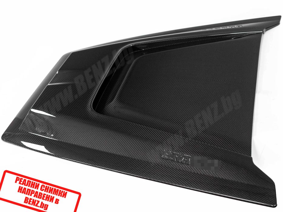 BRABUS Style КАРБОН добавка за капак на Мерцедес W465 W464 W463a