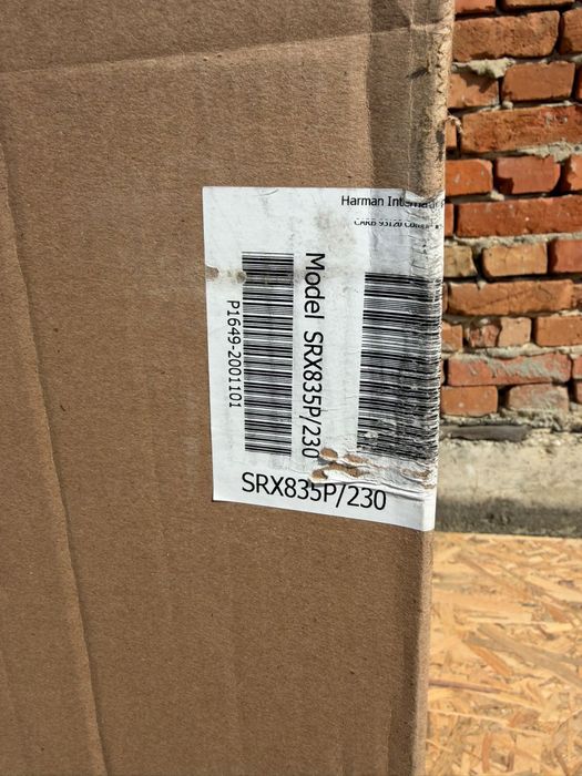 Jbl srx835SP/230 boxa activava