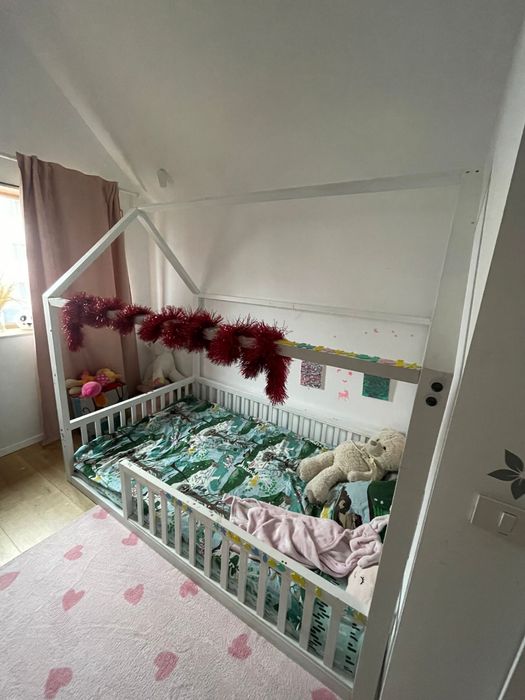 Vand Pat Montessori cu saltea inclusa