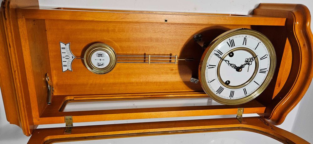 Ceas de perete cu pendul W. Haid 1985