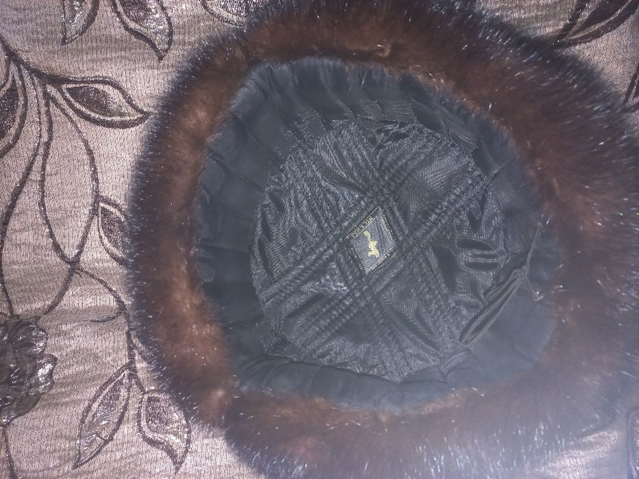 Шапка мужская норковая