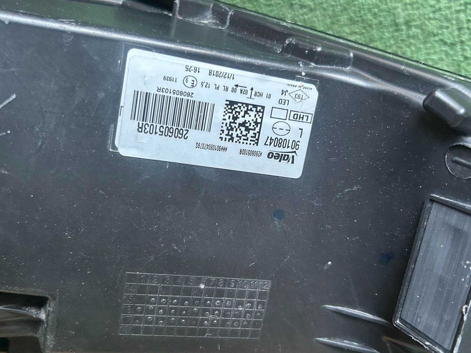 фар ляв Renault Megane IV  LED PURE VISION 2015-2019 г. #089V