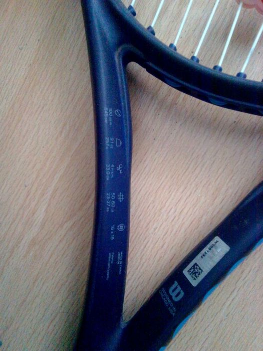 Wilson Clash v.1 305 г. грип 3 и Wilson ultra 100 UL