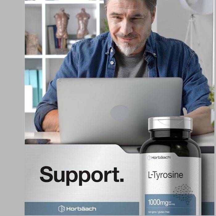 Л- Тирозин Horbäach L-Tyrosine Supplement из Америки
