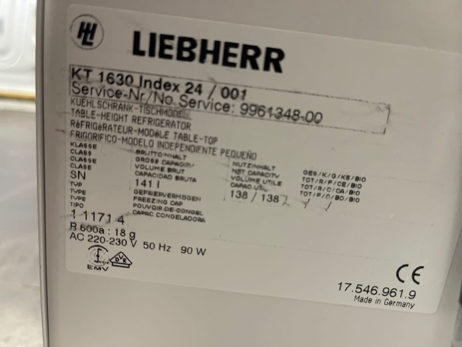Хладилник Liebherr 85 см