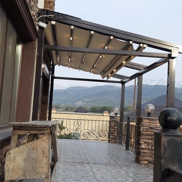 Пергола навес летник терраса маркиза