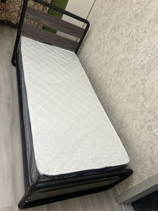 Кровать металлический / кровать / железный кровать лофт temir krovat