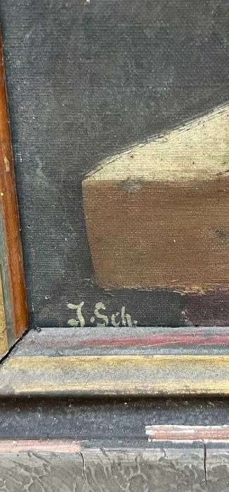 Макове– MAX STRECKENBACH– (GERMAN 1865-1936) Масло, платно! 84см/ 69см