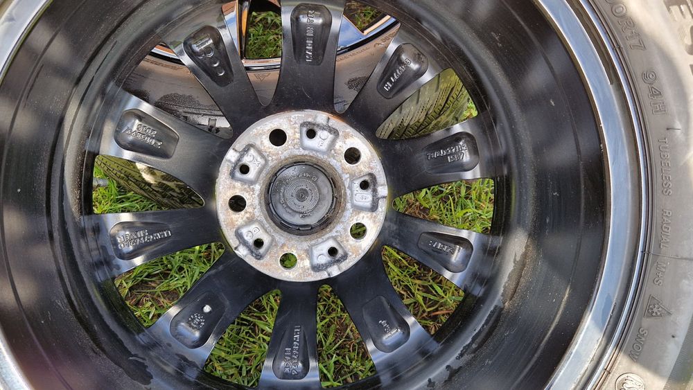 Jante  Al  R 17  originale BMW   seria  3  F30/31/35  seria 4  F32/33/36  cauciucuri  225 50 17