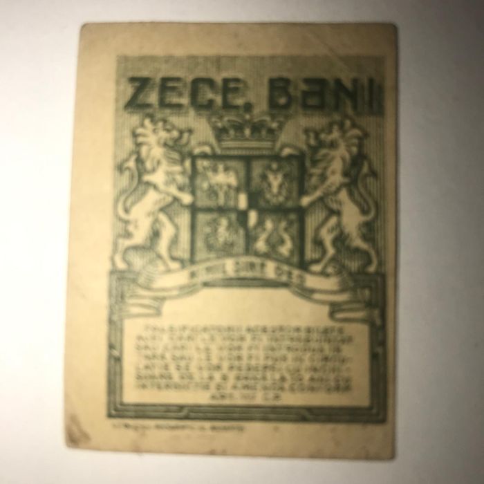 Bancnote 2000 lei , 5000 lei si 1000 lei; bancnota 10 bani