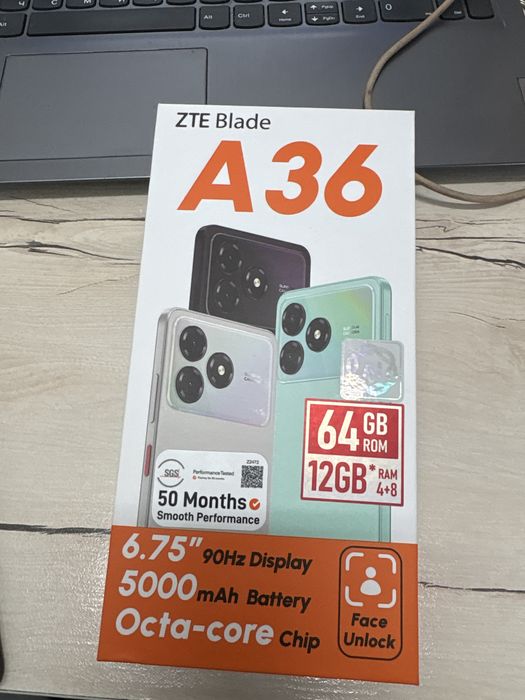ZTE A36 новый новый ұсталмаган