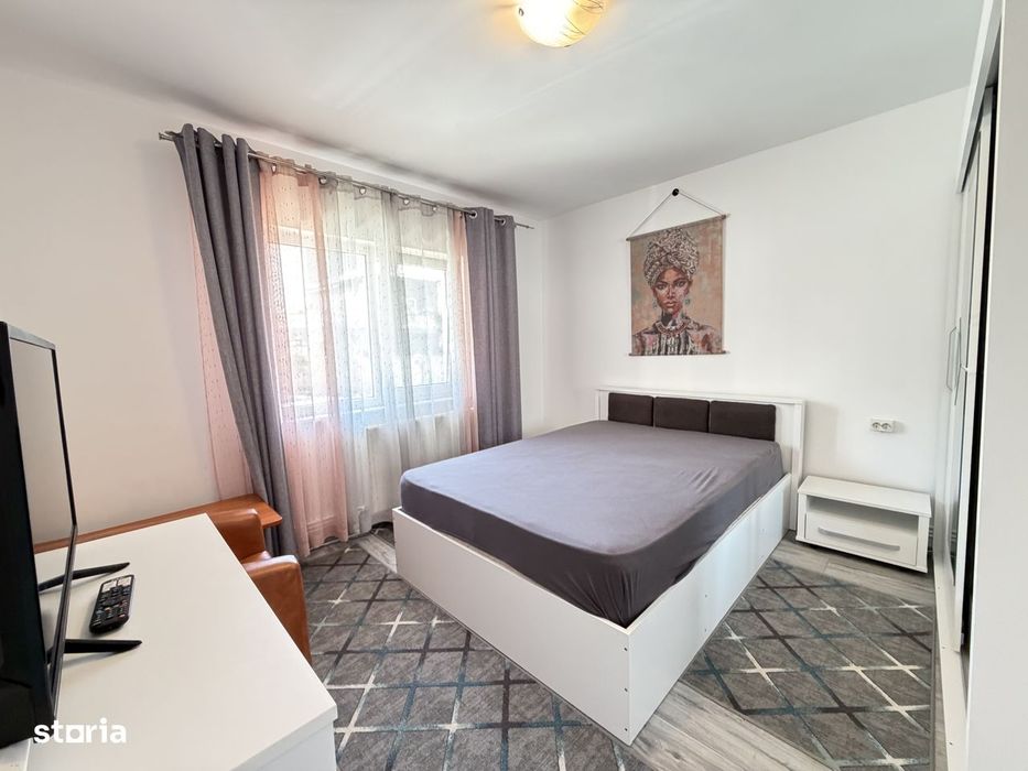Apartament 2 camere Mioveni, Parter, Piata, mobilat si utilat