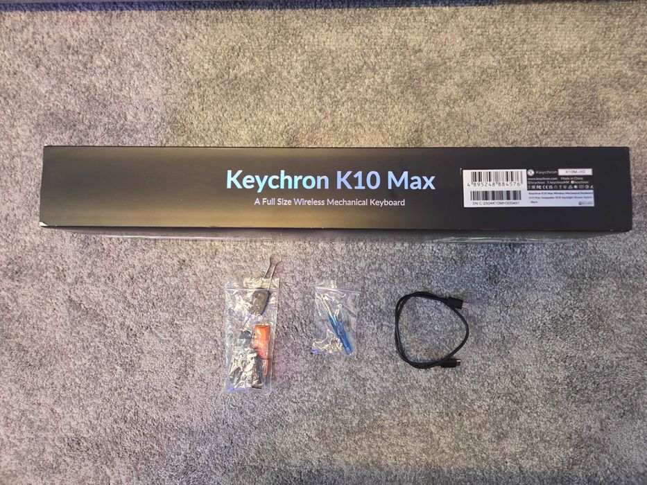 [NOU] Tastatura mecanica Keychron K10 Max | Bluetooth | Switch-uri Brown  | RGB
