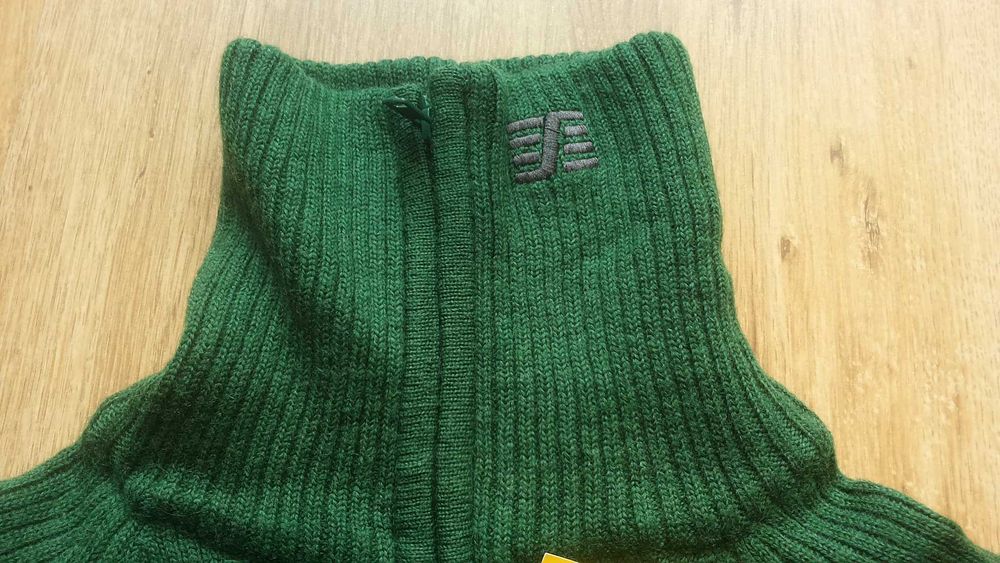 Snickers 2905 1/2 Zip WOOL Sweater размер M пуловер 100% Вълна - 2412