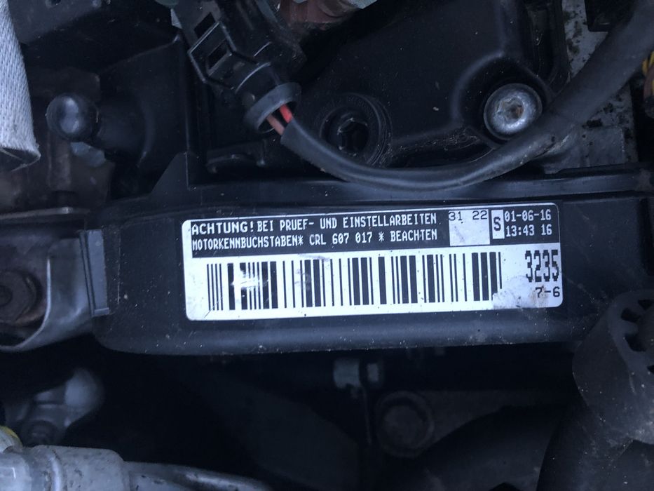 Motor 2.0 1.6 tdi Vw Passat B8 Skoda superb 3 octavia 3 audi a3 8V CRL CRLB CRM CRMB DFC DFCA DCX DCXA 110 88 140 kw 150 120 190 cp CR SYV QFZ QMM SGH
