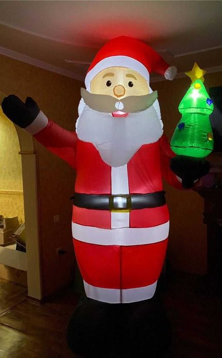 Надуваем дядо Коледа