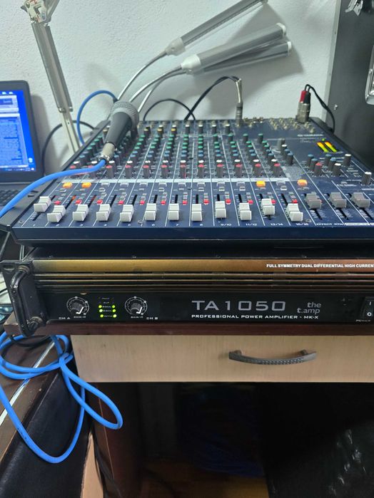 Vand amplificator profesional de putere the t.amp 1050 mk-x