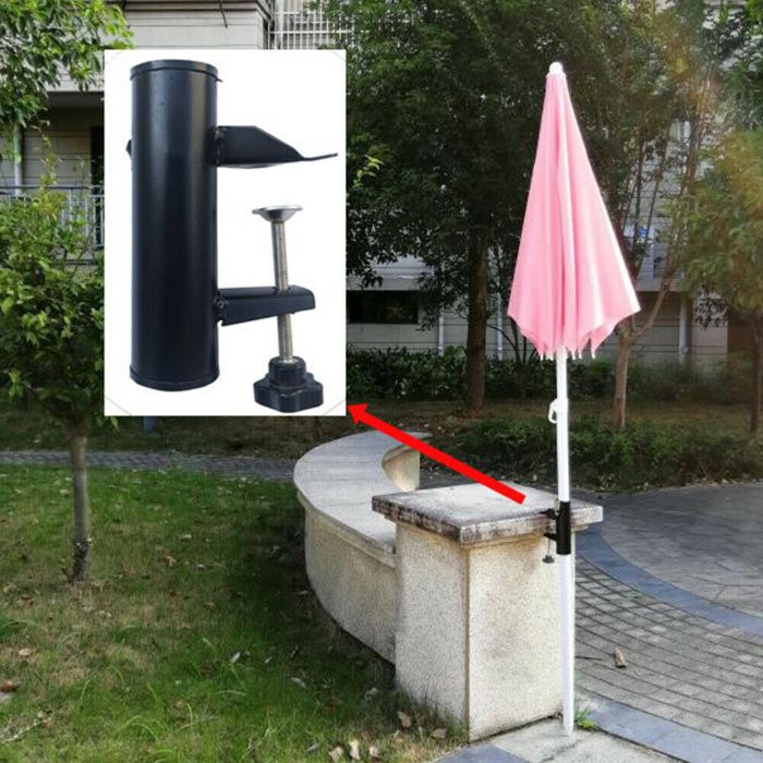 Suport fixare Ø19-38mm Umbrela Parasolar la orice suprafata Nou ambat!