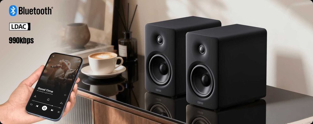 Edifier M90/Bluetooth V6.0, HDMI eARC, оптический вход, USB-C и AUX.