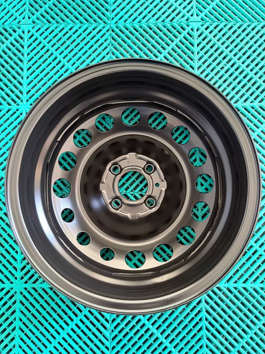 Jante metalice otel tabla R15 Dacia Sandero Logan Mcv Renault Clio 4 Twingo Micra noi originale Renault 4x100 60.1mm
