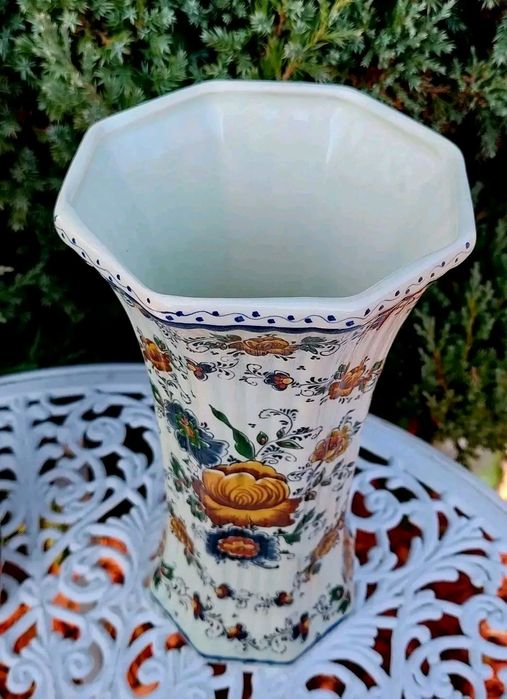 Pereche vaze Delft Olanda.