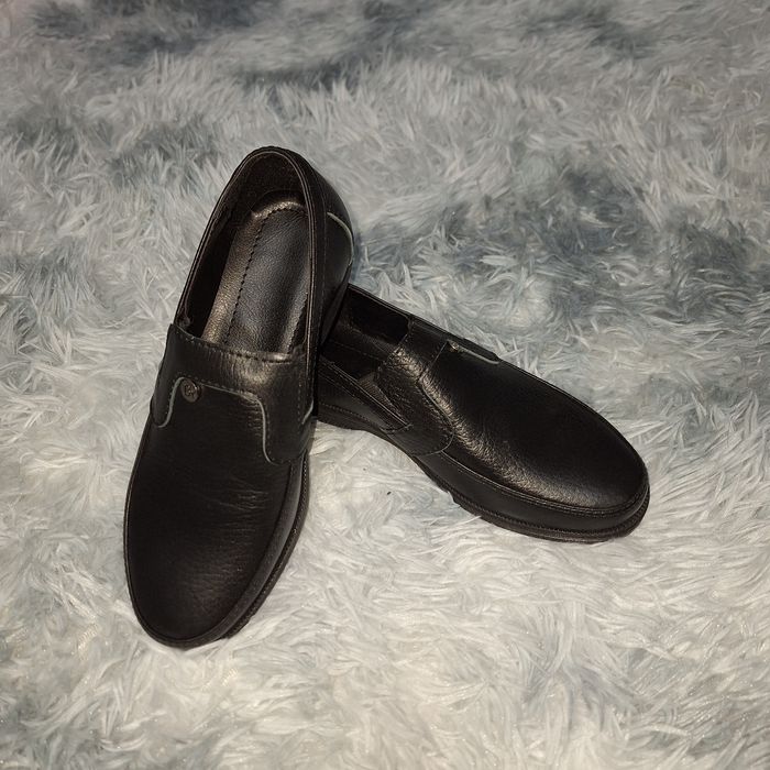 Туфли черные школьные на мальчика