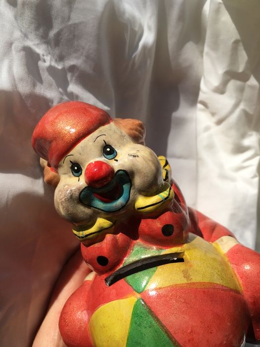 Керамична касичка Клоун