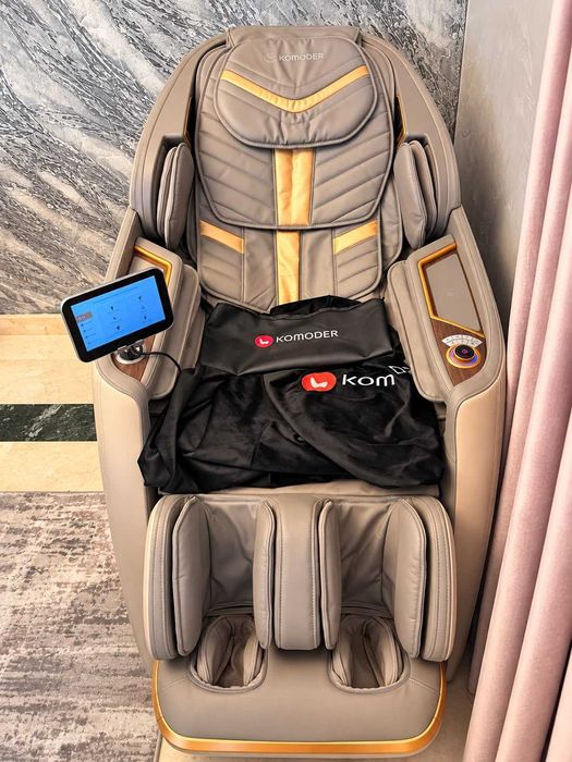 Fotoliu de masaj KOMODER VELETA II DELUXE 4D, varianta PREMIUM